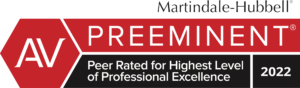Recognized by Martindale-Hubbell